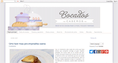Desktop Screenshot of bocadoscaseros.com